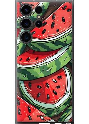 Чехол на samsung galaxy s23 ultra арбуз самсунг с23 ультра