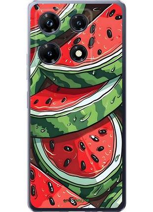 Чехол на infinix note 30 pro арбуз