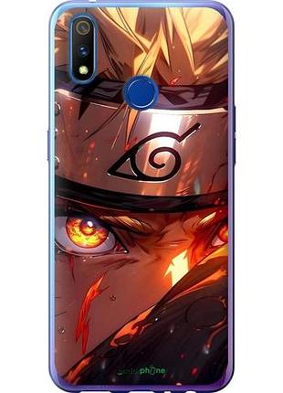 Чехол на realme 3 pro наруто naruto риалми 3 про