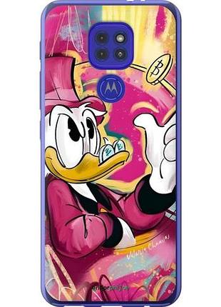 Чехол на motorola g9 play скрудж макдак моторола г9 плей