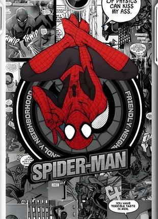 Чехол на lenovo a529 человек паук, spiderman леново а529