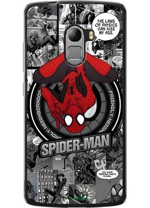 Чехол на lenovo a7010 человек паук, spiderman леново а7010
