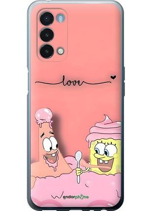 Чехол на oneplus nord n200 5g спанч боб