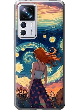 Чохол на xiaomi redmi k50 ultra дівчина арт