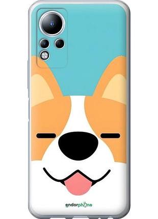 Чехол на infinix note 12 корги