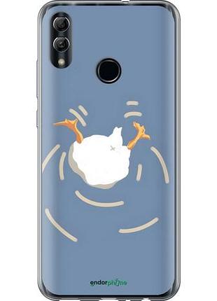 Чехол на huawei honor 10 lite смешная утка, гусь хуавей хонор 10 лайт