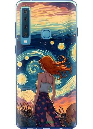 Чохол на samsung galaxy a9 (2018) дівчина арт