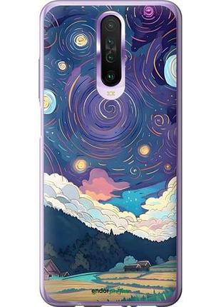 Чехол на xiaomi redmi k30 креатинвый арт сяоми редми к30