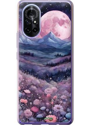 Чехол на huawei nova 8 ночь луна арт хуавей нова 8