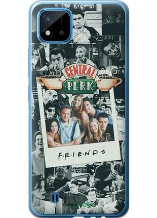 Чехол на realme c20a друзья friends риалми с20а