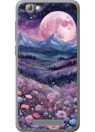 Чохол на zte a610 ніч місяць арт