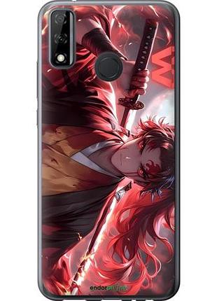 Чехол на huawei p smart 2020 аниме самурай хуавей п смарт 2020
