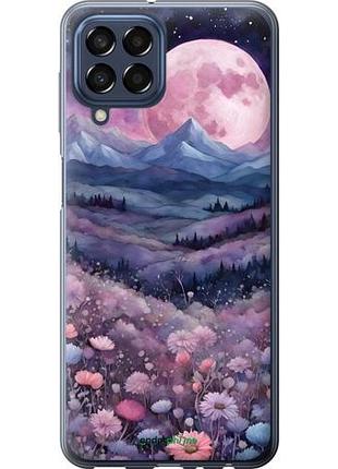 Чехол на samsung galaxy m33 m336b ночь луна арт самсунг м33 м336б