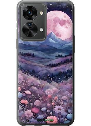 Чехол на oneplus nord 2t ночь луна арт 1+ норд 2т