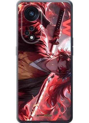 Чехол на oppo oppo reno 8t 5g аниме самурай оппооппо рено 8т 5г