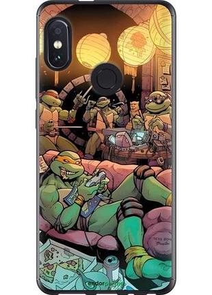 Чохол на xiaomi redmi note 5 черепашки нінзя