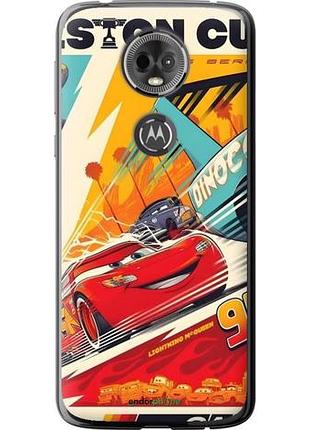 Чехол на motorola moto e5 plus тачки