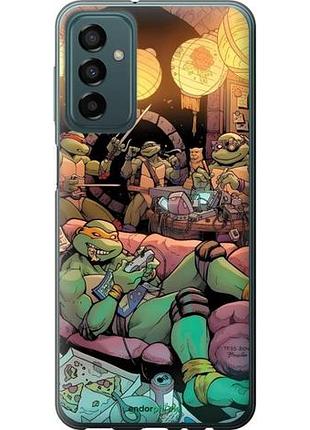 Чехол на samsung galaxy m23 m236b черепашки нинзя самсунг м23 м236б