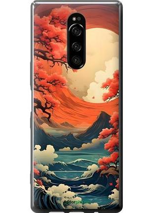 Чехол на sony xperia xz4 природа японии сони эксперия хзет4