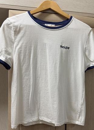 Біла футболка zara, розмір м