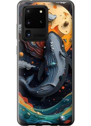 Чехол на samsung galaxy s20 ultra кит в космосе самсунг с20 ультра