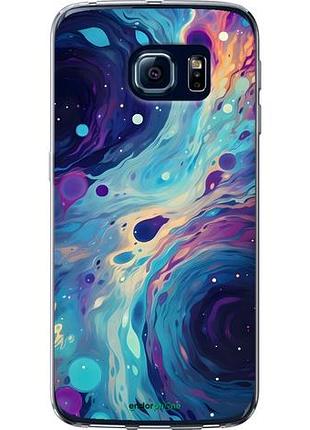 Чехол на samsung galaxy s6 edge g925f арт акварель самсунг с6 эдж г925ф
