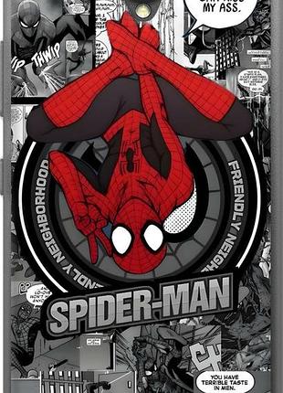 Чехол на lenovo a5000 человек паук, spiderman леново а5000