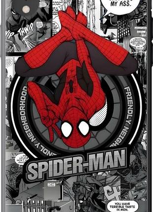 Чехол на iphone xr человек паук, spiderman айфон хр