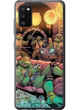 Чехол на samsung galaxy a41 a415f черепашки нинзя самсунг а41 а415ф