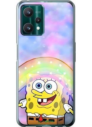 Чехол на realme 9 pro спанч боб, sponge bob риалми 9 про
