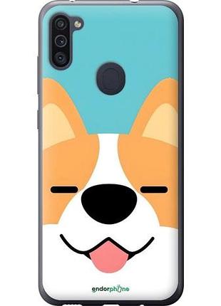 Чехол на samsung galaxy m11 m115f корги