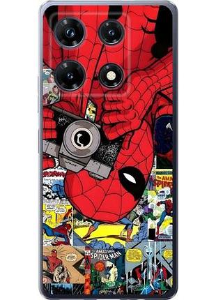Чехол на infinix note 30 pro человек паук, spiderman 2 инфикс ноут 30 про 2