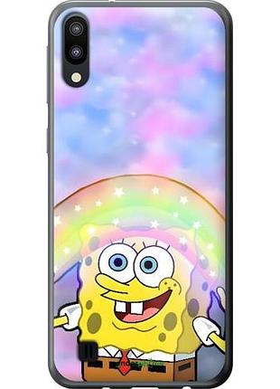 Чехол на samsung galaxy m10 спанч боб