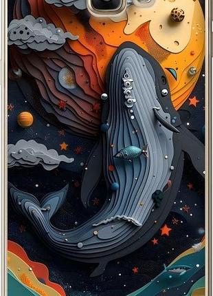 Чехол на samsung galaxy a9 pro кит в космосе самсунг а9 про