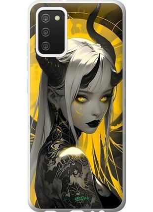 Чехол на samsung galaxy a02s a025f аниме демон 2 самсунг а02с а025ф2