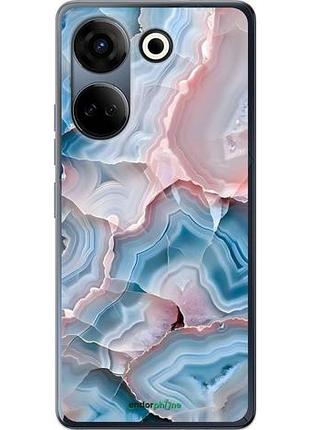 Чехол на tecno camon 20 pro мрамор текно камон 20 про