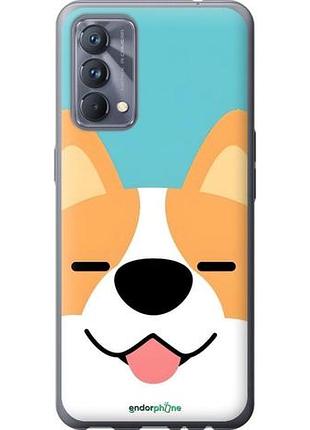 Чехол на realme gt master забавный корги риалми гт мактер