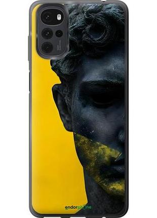 Чехол на motorola g22 статуя арт моторола г22