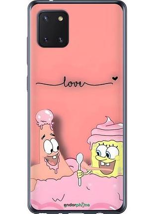 Чохол на samsung galaxy note 10 lite спанч боб