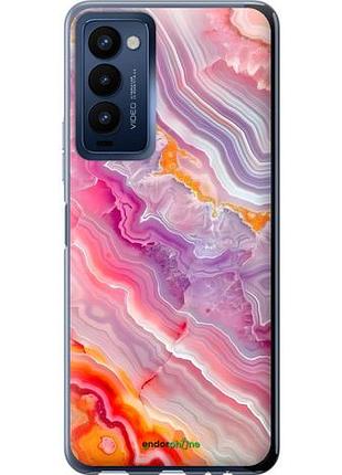 Чехол на tecno camon 18 ch6n мрамор 2 текно камон 18 сх6n2