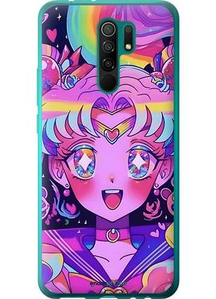 Чехол на xiaomi redmi 9 сейлор мун 3 сяоми редми 9
