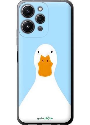 Чехол на xiaomi redmi 12 гусь сяоми редми 12