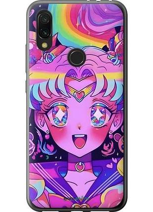 Чехол на xiaomi redmi 7 сейлор мун 3 сяоми редми 7