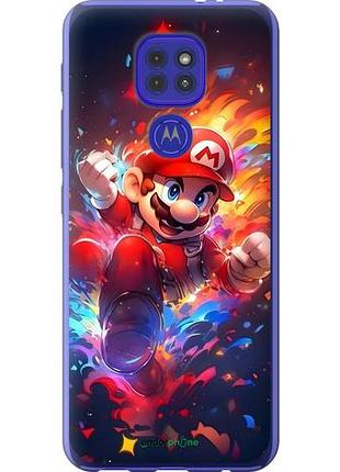 Чехол на motorola g9 play супер марио