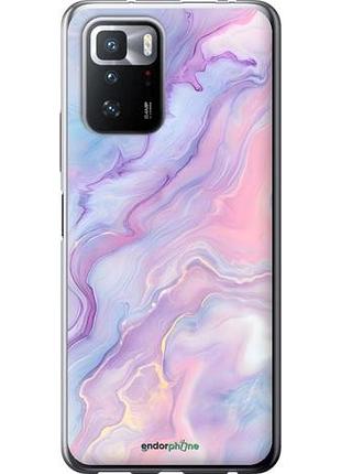 Чехол на xiaomi redmi note 10 pro 5g нежный мрамор сяоми редми ноут 10 про 5г