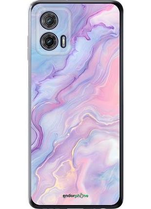Чехол на motorola g73 нежный мрамор моторола г73