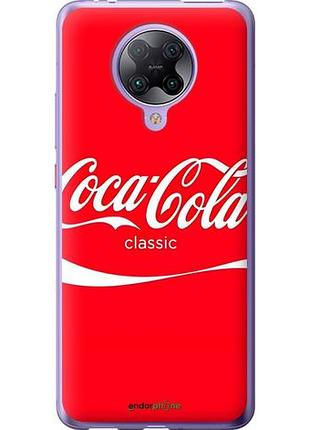Чехол на xiaomi redmi k30 pro кока кола сяоми редми к30 про