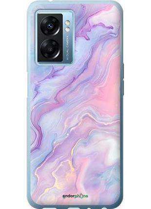 Чехол на oppo a77 5g нежный мрамор оппо а77 5г