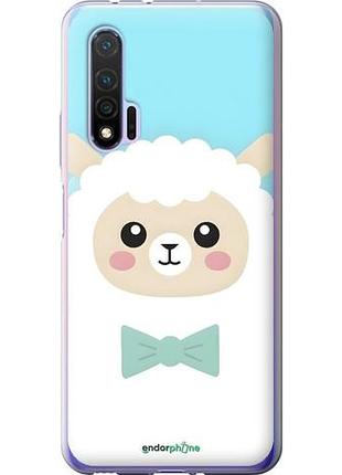 Чехол на huawei nova 6 милый барашек хуавей нова 6