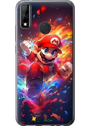 Чехол на huawei y8s супер марио
